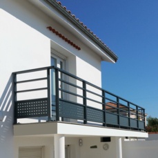 garde-corps en aluminium Normandie