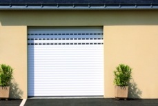 Réalisation de portes de garage en Aluminium à Granville