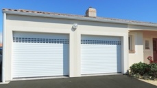 Réalisation de portes de garage en Aluminium à Granville