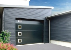 Réalisation de portes de garage en Aluminium à Granville